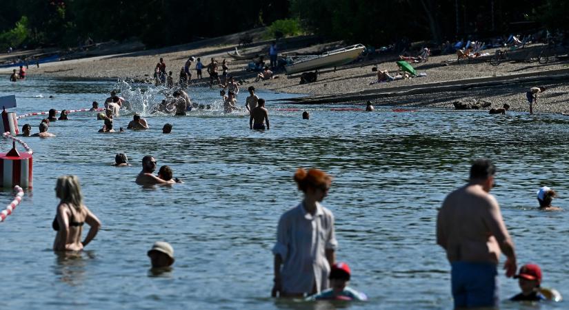 A hőség ezt hozta ki a budapestiekből – fotók