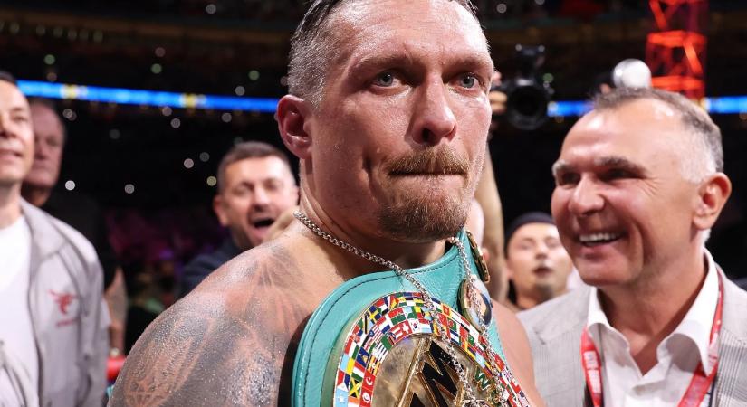 Usyk lemond a világbajnoki övekről – de még egyszer utoljára ringbe léphet
