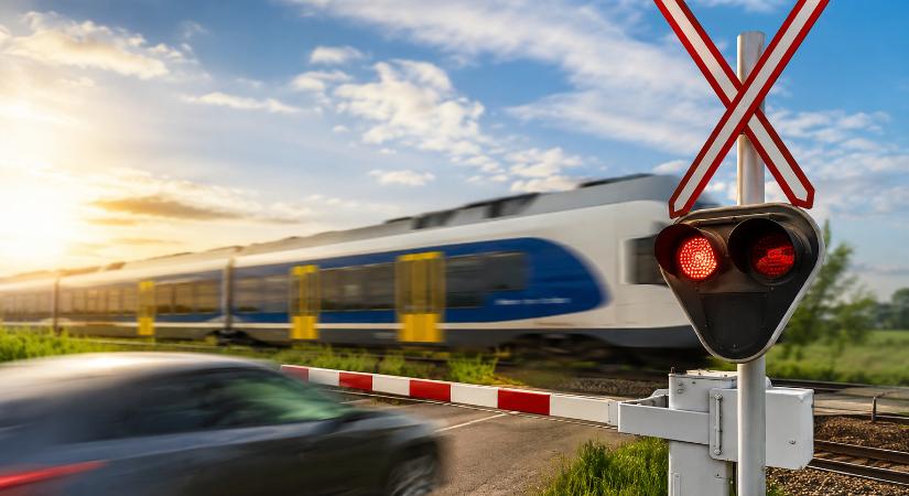 Kevesebb a vasúti átjárós baleset idén