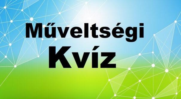 Műveltségi kvíz: Pihenj egy kicsit és játssz velünk! (557)