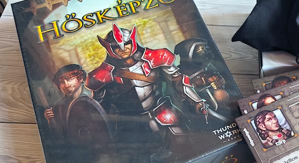 Hősképző társasjáték bemutató