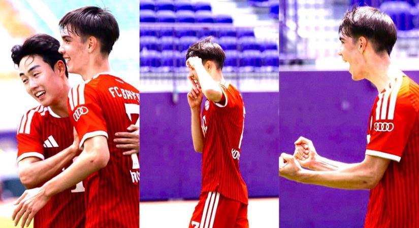A Bayern München világválogatottjában szerzett gólt a debreceni tehetség