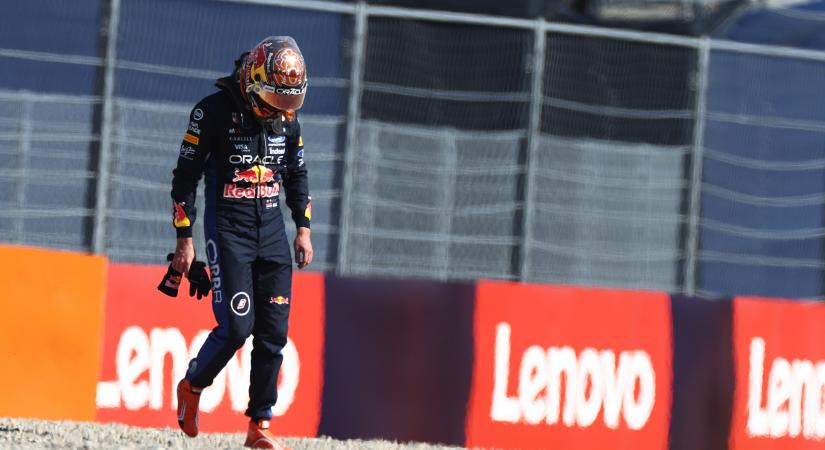Így magyarázza látványos balesetét Verstappen