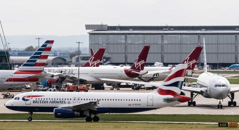 London: a hőség után érkező zivatarok miatt akadozik a légi forgalom
