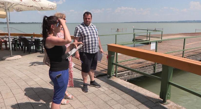 Elindult a balatoni strandok nagy megmérettetése: Keszthelyen kezdték a minősítést