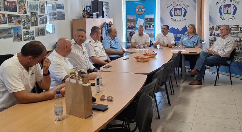 Rendszámfelismerőt kaptak a bátaszéki polgárőrök