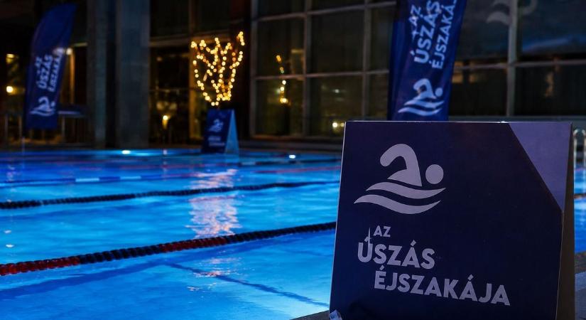 Hamarosan érkezik az úszás éjszakája