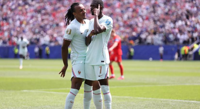 Haaland és Mbappé helyett a franciák aranylabdása lőtt mesterhármast a foci-vb csúcsrangadóján