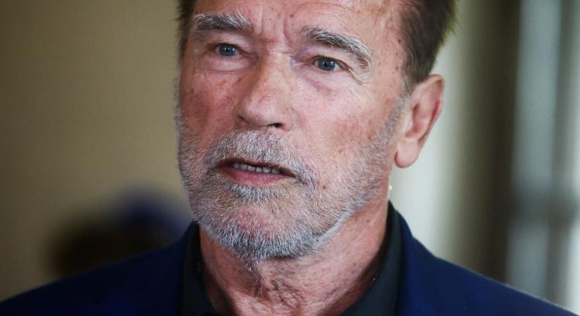 Egy budai edzőteremben gyúr Schwarzenegger