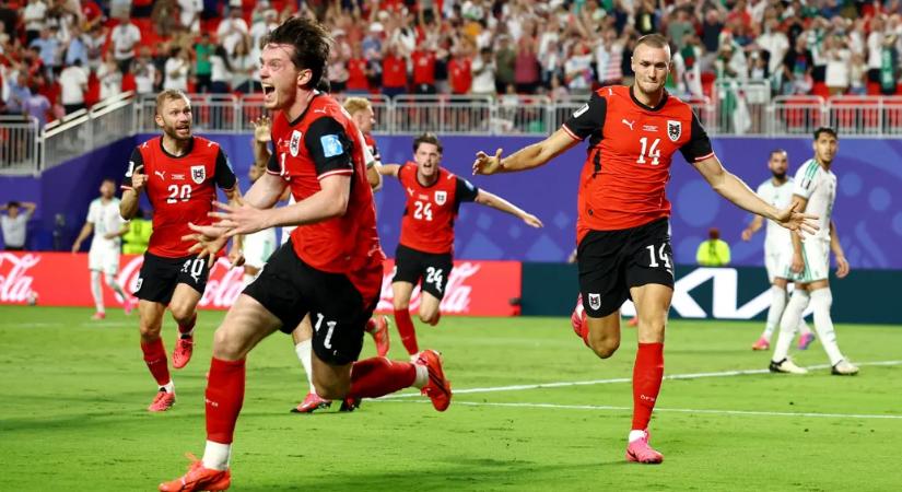 Őrület és két gól a hosszabbításban, Ausztria és Algéria hatgólos meccs után jutott tovább