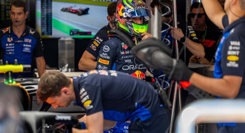 Hadjar szerint ez okozhatta Verstappen furcsa időmérős balesetét