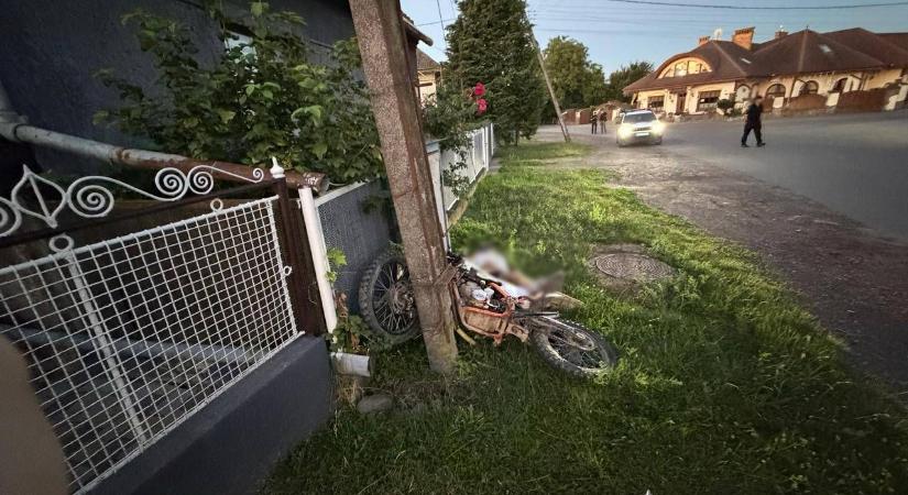Halálos motorbaleset történt Őrdarmán – egy 22 éves férfi vesztette életét