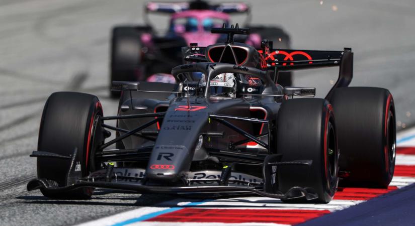 Hülkenberg: Az Audinak nincs meg a tempója a top 10-hez Spielbergben