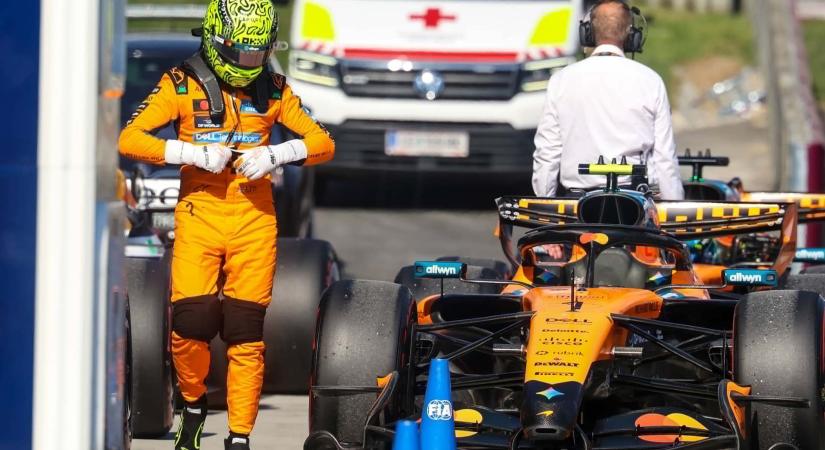 Norris: A McLaren kicsit többet remélt az ausztriai időmérőtől
