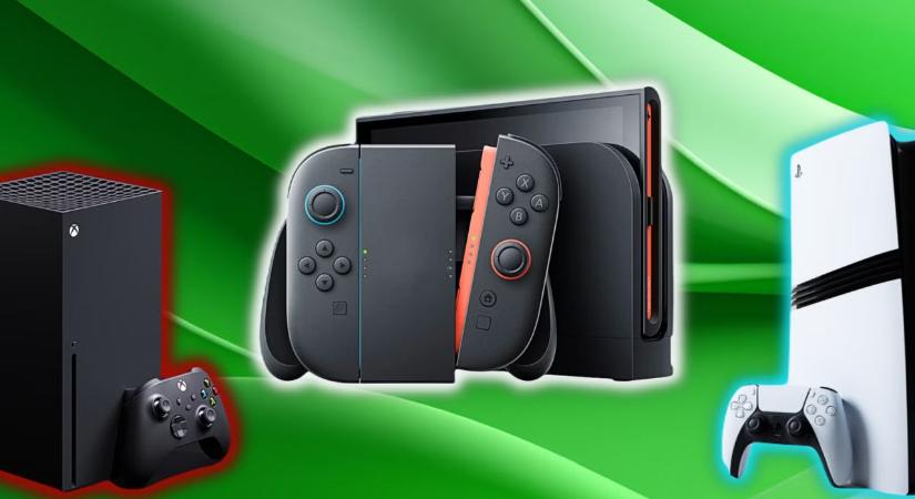 Amerikában szárnyal a Switch 2, míg a PlayStation 5 és az Xbox Series vánszorog!