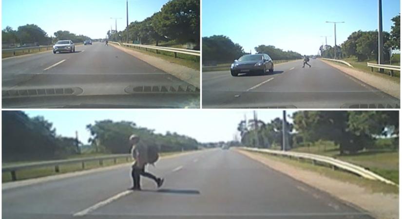 Videón a hajmeresztő pillanat, ez történt a hajdú-bihari úton – A fedélzeti kamera mindent rögzített
