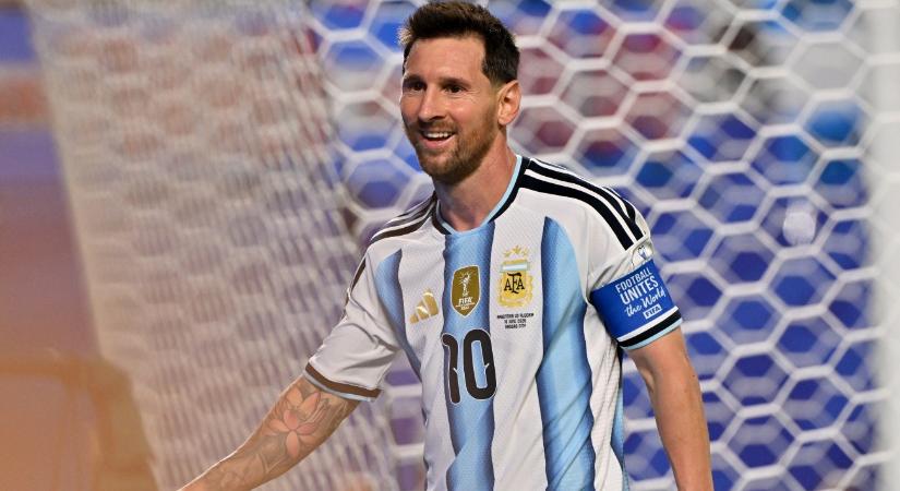 Messi csak 30 percet játszott, de újabb vb-rekordokat állított fel