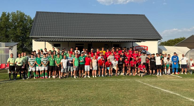 Az ajkaiak járhattak örömtáncot a nágocsi futballünnepen