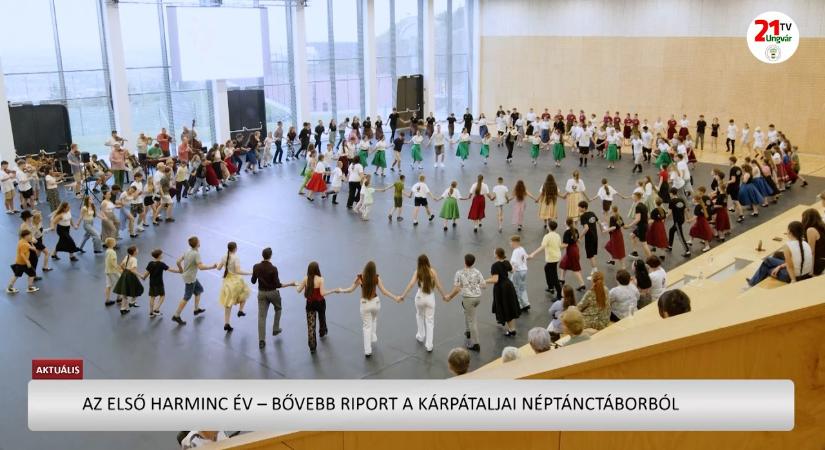 Aktuális (2026.06.28) - Az első harminc év – bővebb riport a kárpátaljai néptánctáborból (videó)