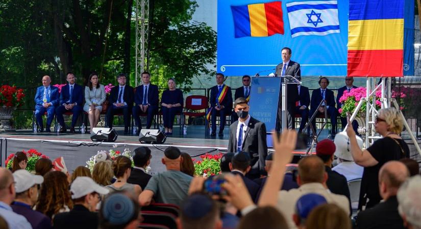Izraeli elnök: a romániai zsidók élő hidat képeznek Románia és a zsidó nép között