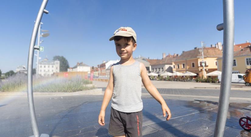 Hőségriadó, megdőlt a melegrekord, kánikula a hétvégén - Mutatjuk az időjárást Győr-Moson-Sopronban - galéria
