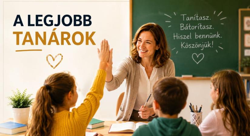 Véget ért a tanév, összeállt a lista: ők a legjobb tanárok!