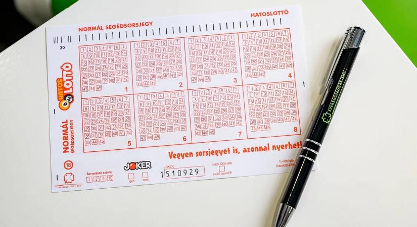 Tíz éve nem volt erre példa: három telitalálat is volt a Hatoslottón