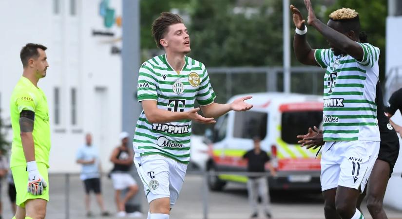 Borbély Balázs sort cserélt, a Fradi a hajrában bukta el a győzelmet az azeri bajnok ellen
