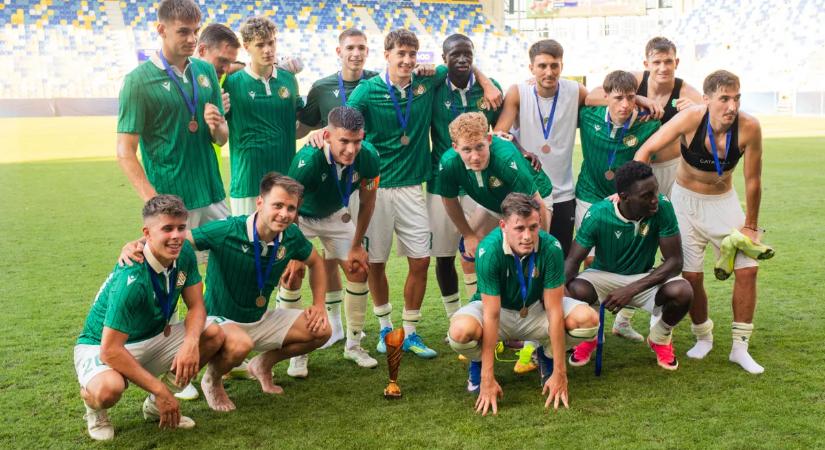 Harmadik lett az ETO FC a Duna-kupán