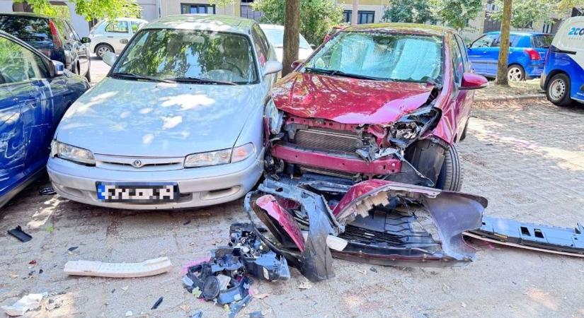 Hat autót tarolt le mutatványával a részeg debreceni sofőr  fotókkal, videóval