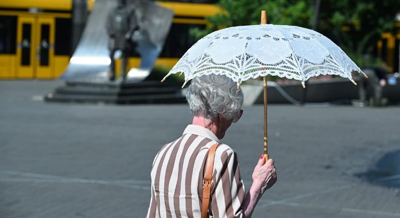 Ugyan ma 41 fok is lehet a csúcshőmérséklet, de van, ahol zivatarra is lehet számítani jégesővel