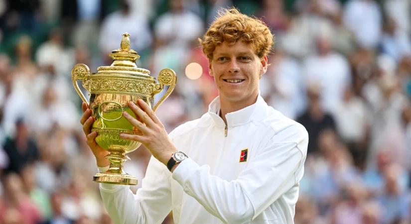 Az orvosi rendelőből kijőve védene címet Wimbledonban Jannik Sinner