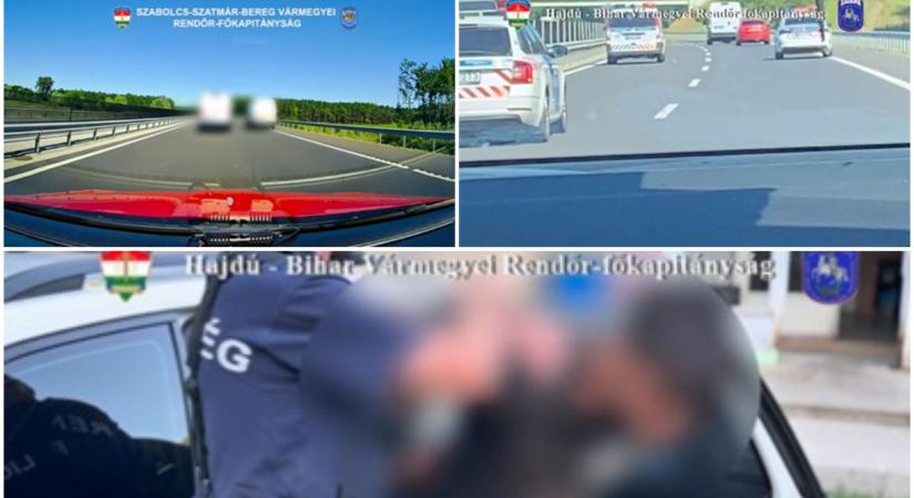 Videó! Hajtóvadászat a hajdú-bihari utakon, 180-nal menekült a 15 éves fiú