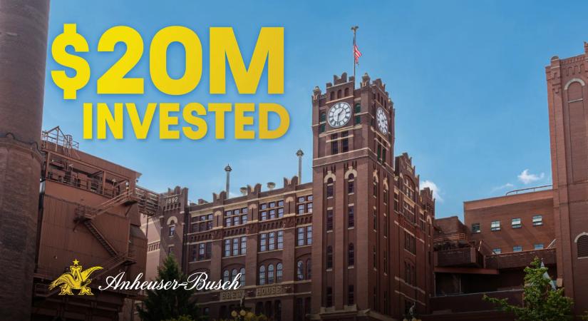 20 millió dollárt invesztál a Michelob Ultra gyártásába az Anheuser-Busch