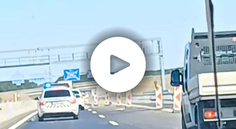 Videón az üldözés! Szabolcsig kergették a 180-nal száguldó gyereket és a 14 éves barátnőjét!