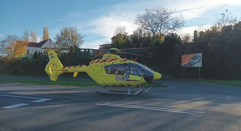 Súlyos baleset Villány térségében: életveszélyes sérülés, mentőhelikoptert is bevetettek