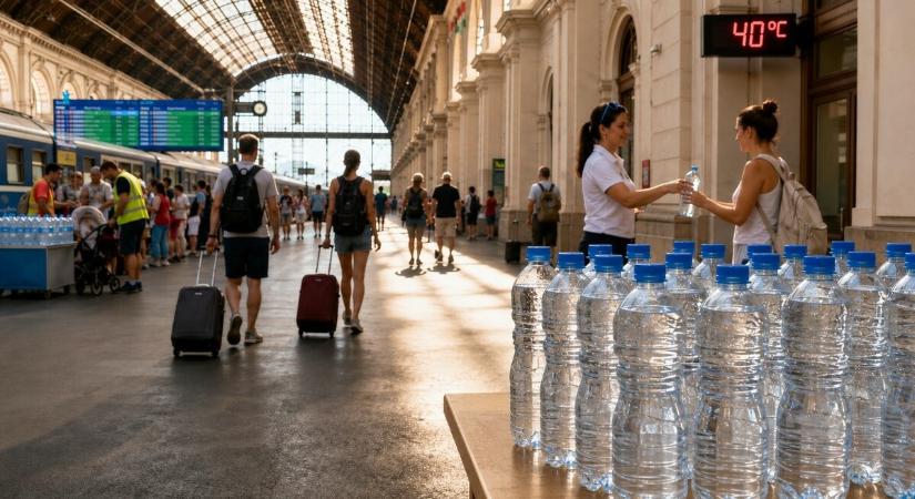 Tovább fokozódik a kánikula: rekordmeleg, vízhiány és vasúti korlátozások országszerte