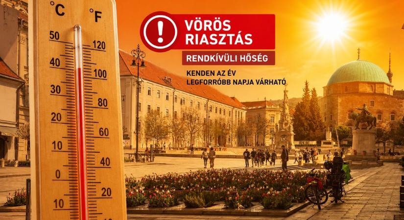 Tovább dőlhetnek a melegrekordok, aztán jön a hidegzuhany, hatalmasat esik a hőmérséklet!