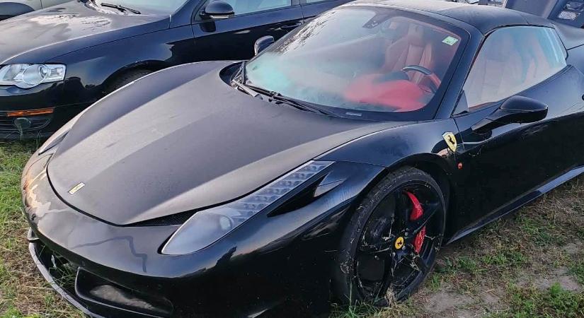 100 milliós Ferrarit fogtak a kiskunhalasi rendőrök
