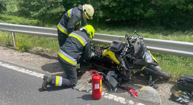 Lassításra hívják a motorosokat a Bakonyban – így előznék meg a súlyos baleseteket (képek)