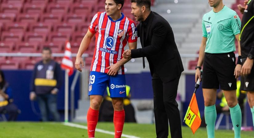 Az Atlético 500 millió eurós kivásárlási árhoz köti Julián Álvarez távozását