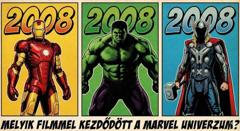 Retró feladat: 2008 szülte a szuperhősök királyát, de vajon melyik film volt az első?