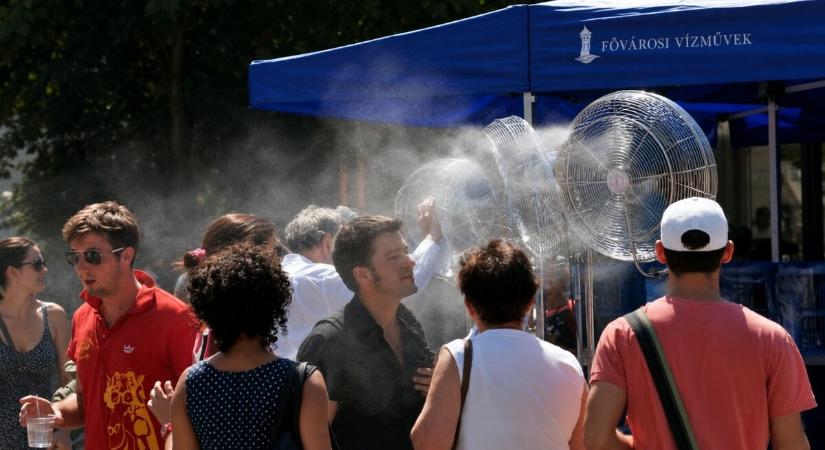 40,7 fokot mértek június 28-án: újabb melegrekordokat hozott a hőség