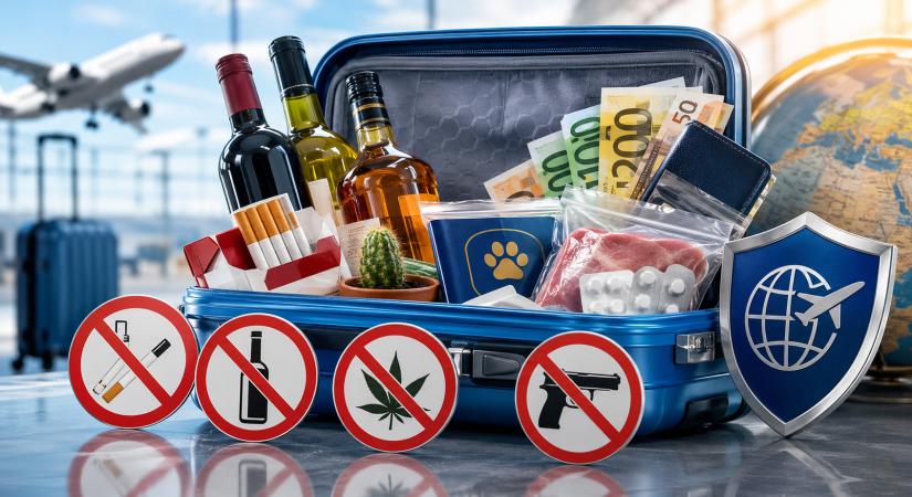 Dohány, alkohol, készpénz – a NAV segít eligazodni az utazási szabályokban