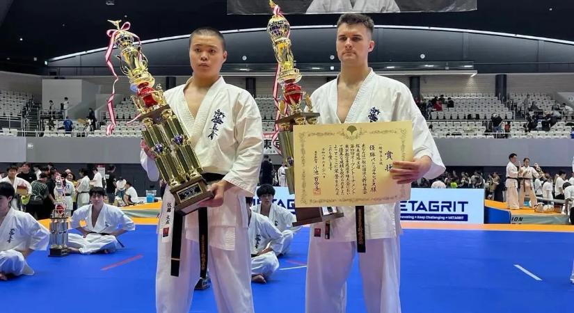 Óriási sikert ért el a magyar karatés Japánban!