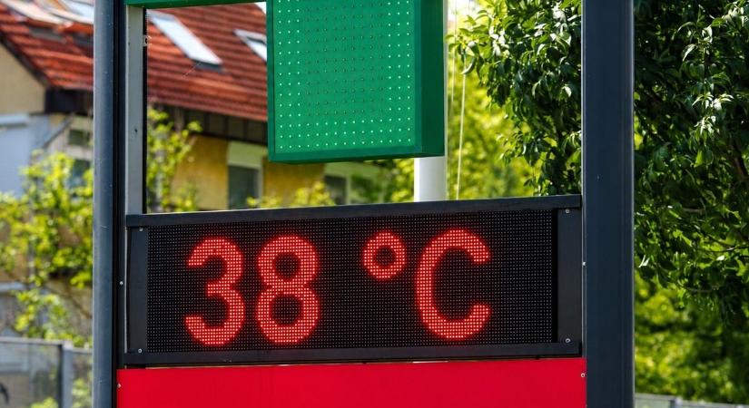Megdőlhet a melegrekord holnap, 38 fok is lehet a vármegyében
