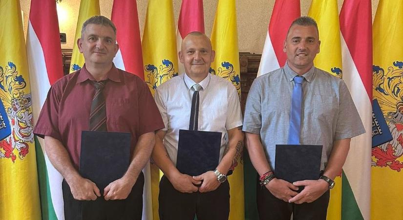 Semmelweis-napi elismerést vehetett át három kaposvári mentős