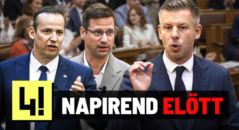 Magyar Péter: Milyen emberek maguk? – forró pillanatok napirend előtt