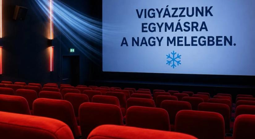 A mozi is készül a hőségriadóra