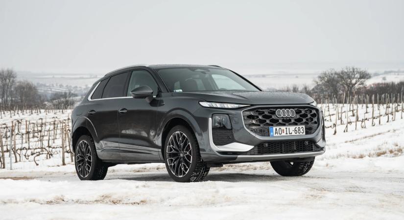 Hűsítő Audi Q3 teszt a hóban – büszkék lehetünk a hazai termékre?